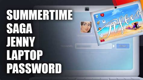 summertime saga password|Summertime Saga Jenny Computer Password